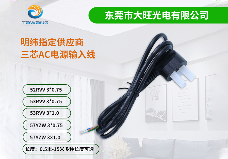 CCC插头电源线